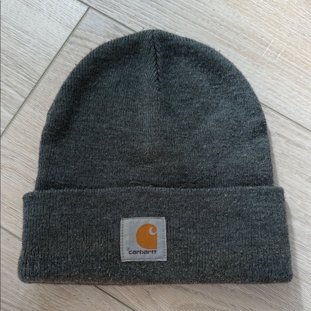 Men’s Carhartt Charcoal Gray Beanie